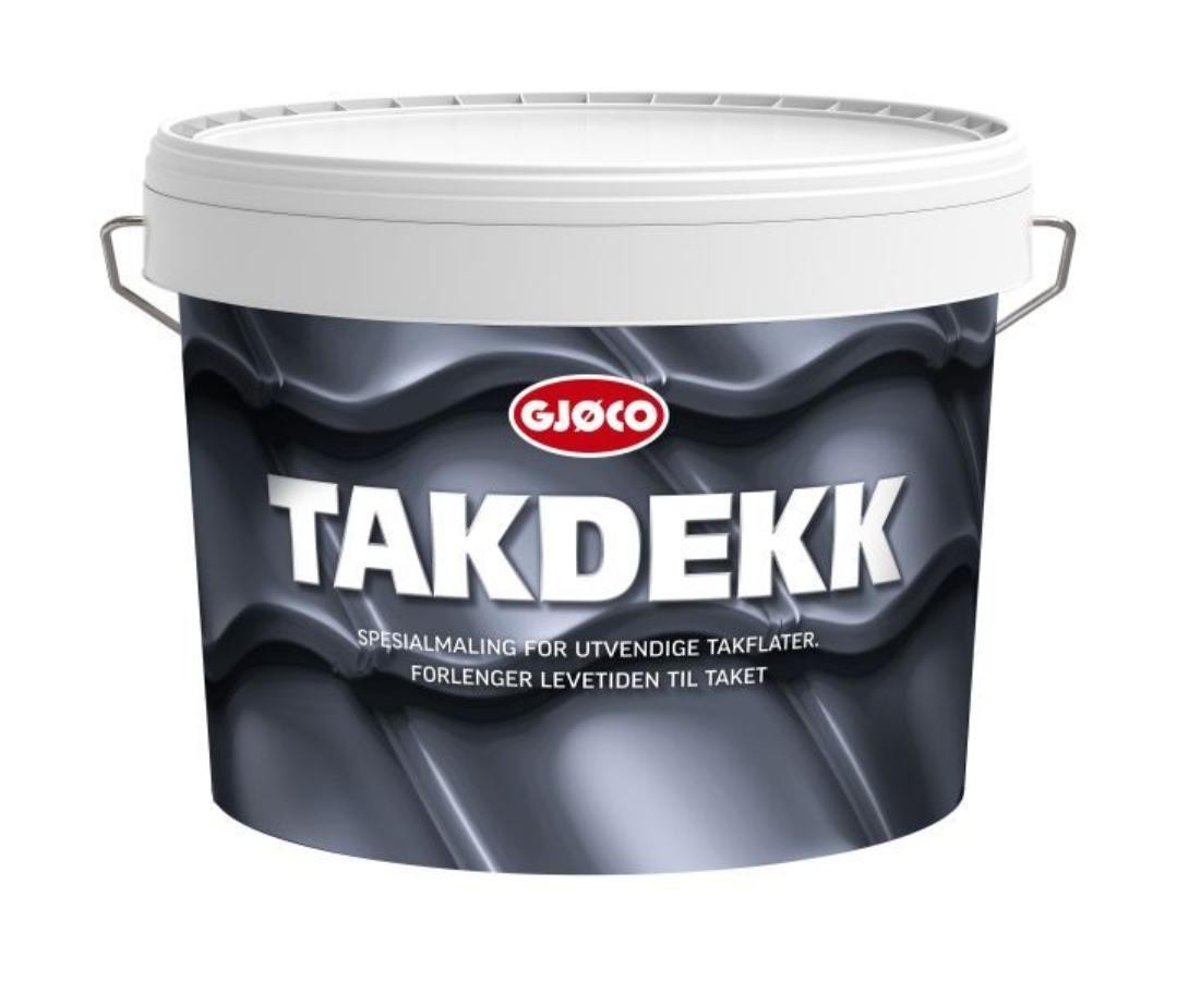 Orange/rød Takdekk - takmaling ca 540 m2 - 108kg/90L