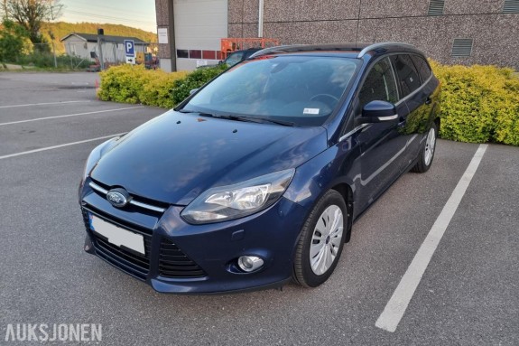 2013 Ford Focus 125hk Econetic - EU kontroll til 12/27 S+V dekk lav km 140000km