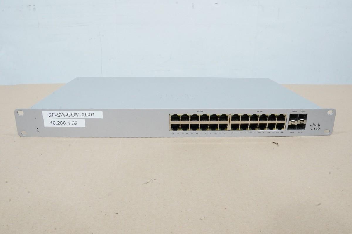 Cisco Meraki nettverksutstyr – switcher og access points