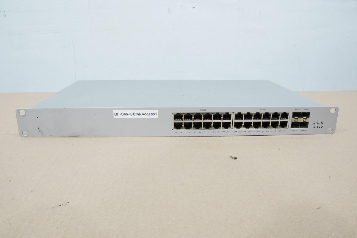 Cisco Meraki nettverksutstyr – switcher, aksesspunkter og kabler