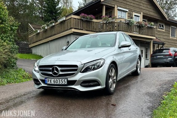2015 Mercedes-Benz C-Klasse, C 200 BLUETEC 1.6 diesel 136hk cruisekontroll ryggekamera, 232796km