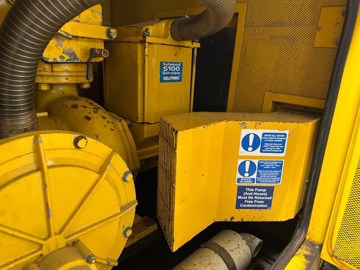 Selwood S100 dieselaggregat – 2006 – 8322 timer - støydempet kapsling