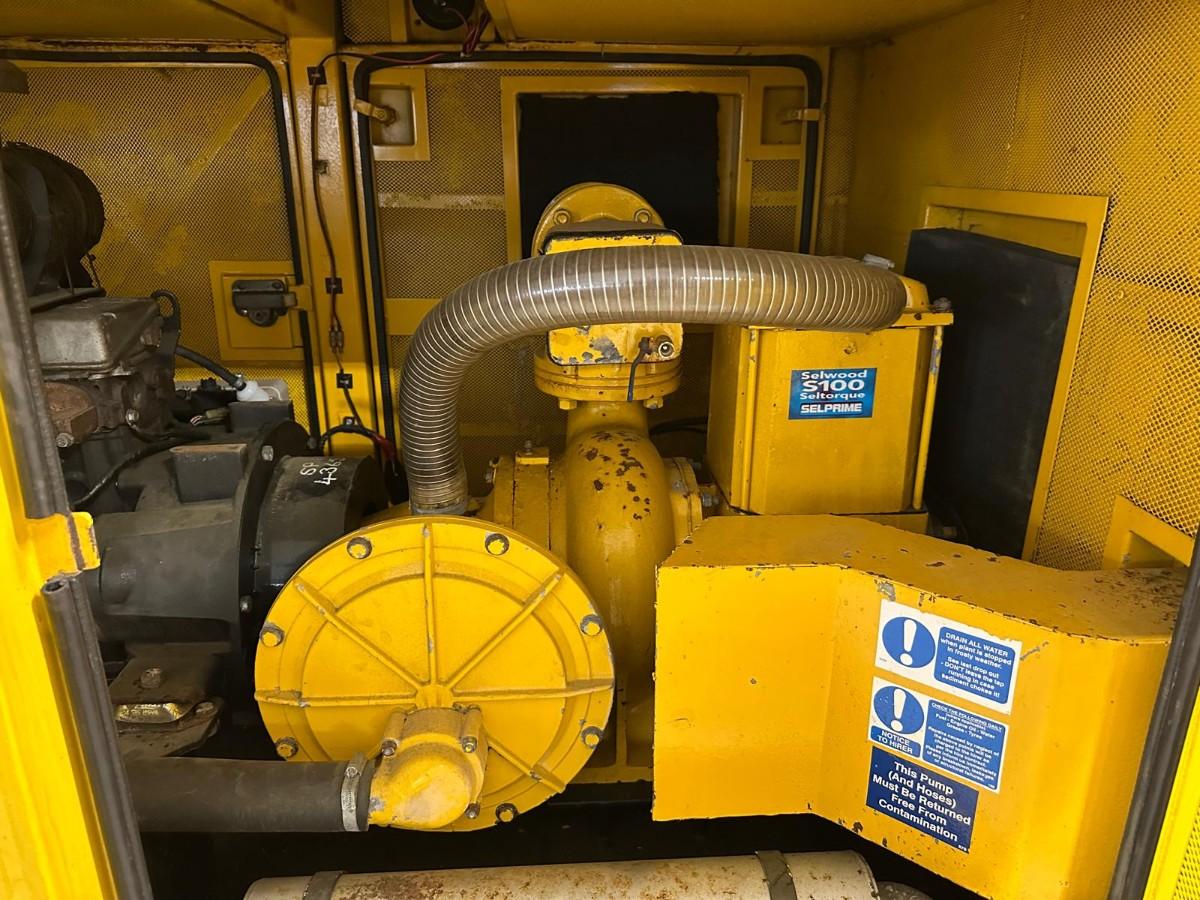 Selwood S100 dieselaggregat – 2006 – 8322 timer - støydempet kapsling