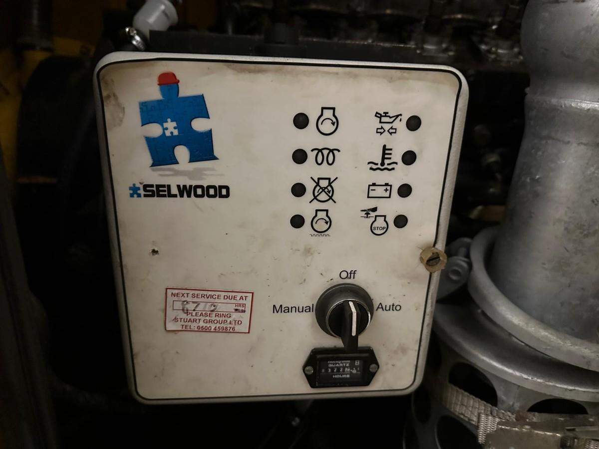 Selwood S100 dieselaggregat – 2006 – 8322 timer - støydempet kapsling