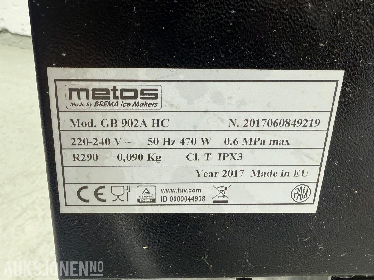 2017 Metos Isbitmaskin GB 902A HC -