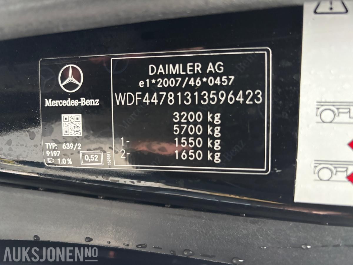 2019 Mercedes-Benz V-KLASSE 250d 4MATIC AMG - 8 Seter. 