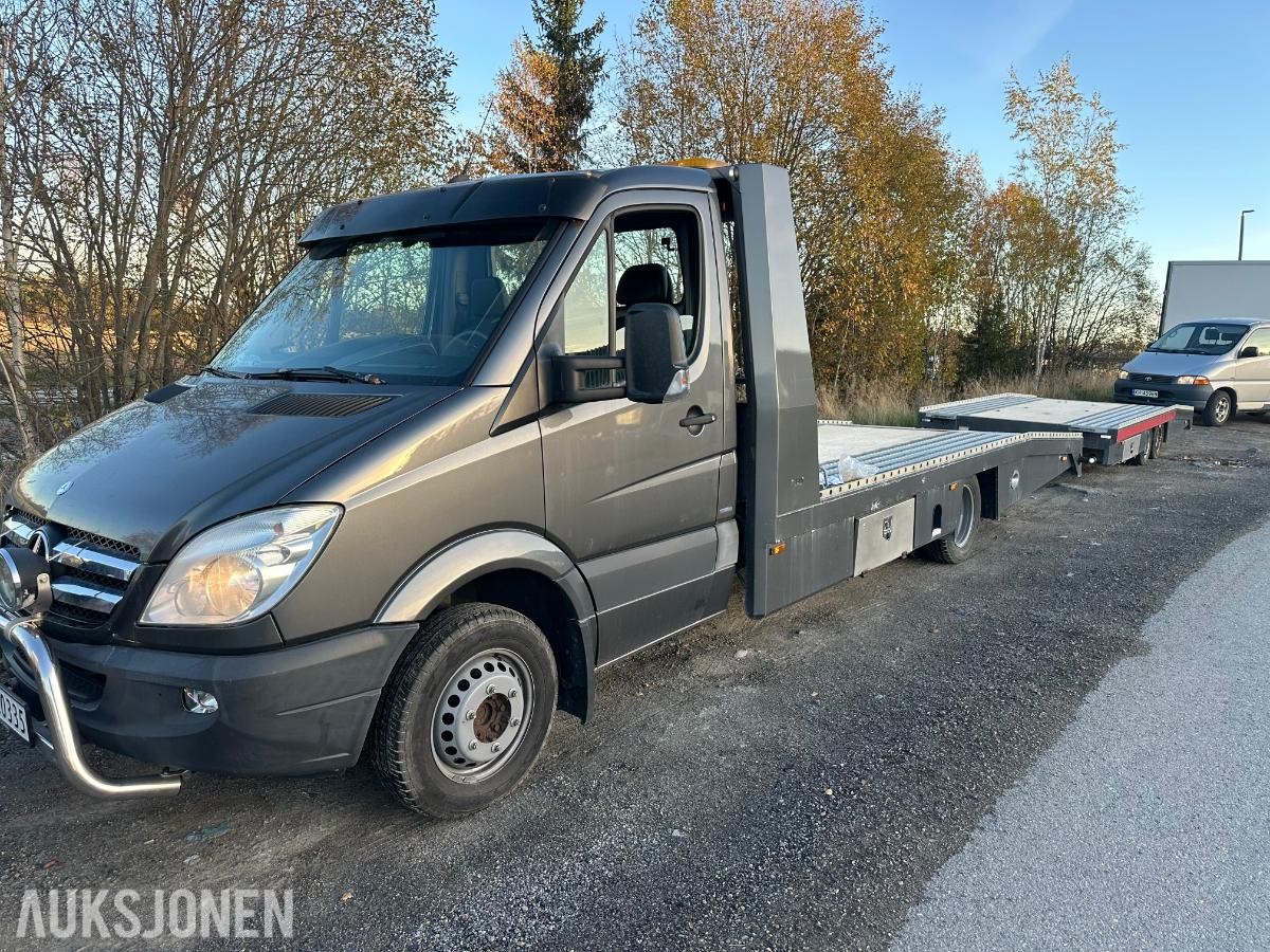 2013 Mercedes-Benz Sprinter bilfrakter C1 automat med henger