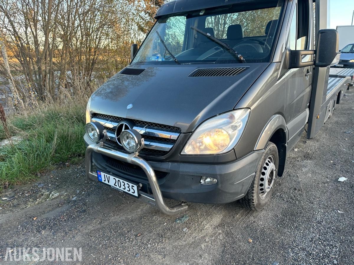 2013 Mercedes-Benz Sprinter bilfrakter C1 automat med henger