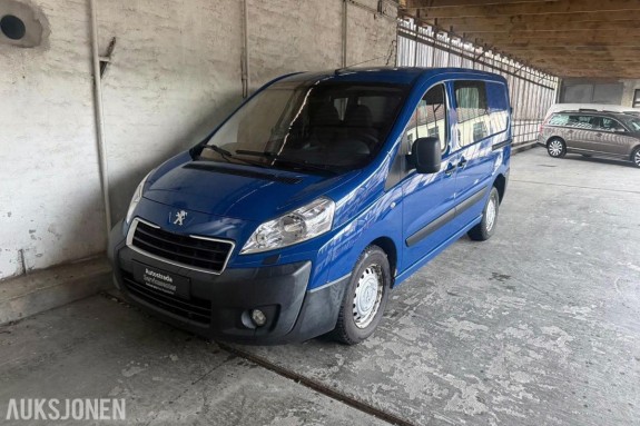 2014 Peugeot Expert, 2.0 HDI 128HK EU OK TIL 25.02.2027 HENGERFESTE 2 SkYVEDØRER KLIMA SERVIEHISTORIKK, 198000km