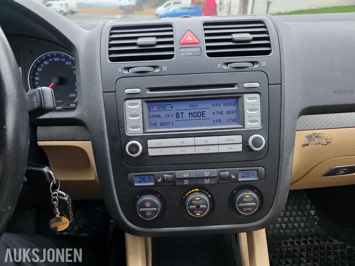 2007 Volkswagen Golf, 1.6-102, 155191km
