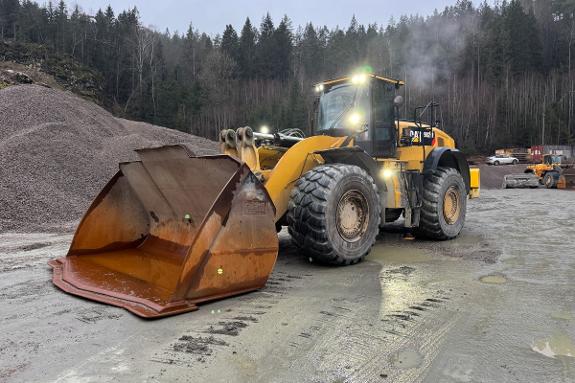 2017 Cat 982M Hjullaster - Spakstyring - Kamera - Sentralsmøring 
