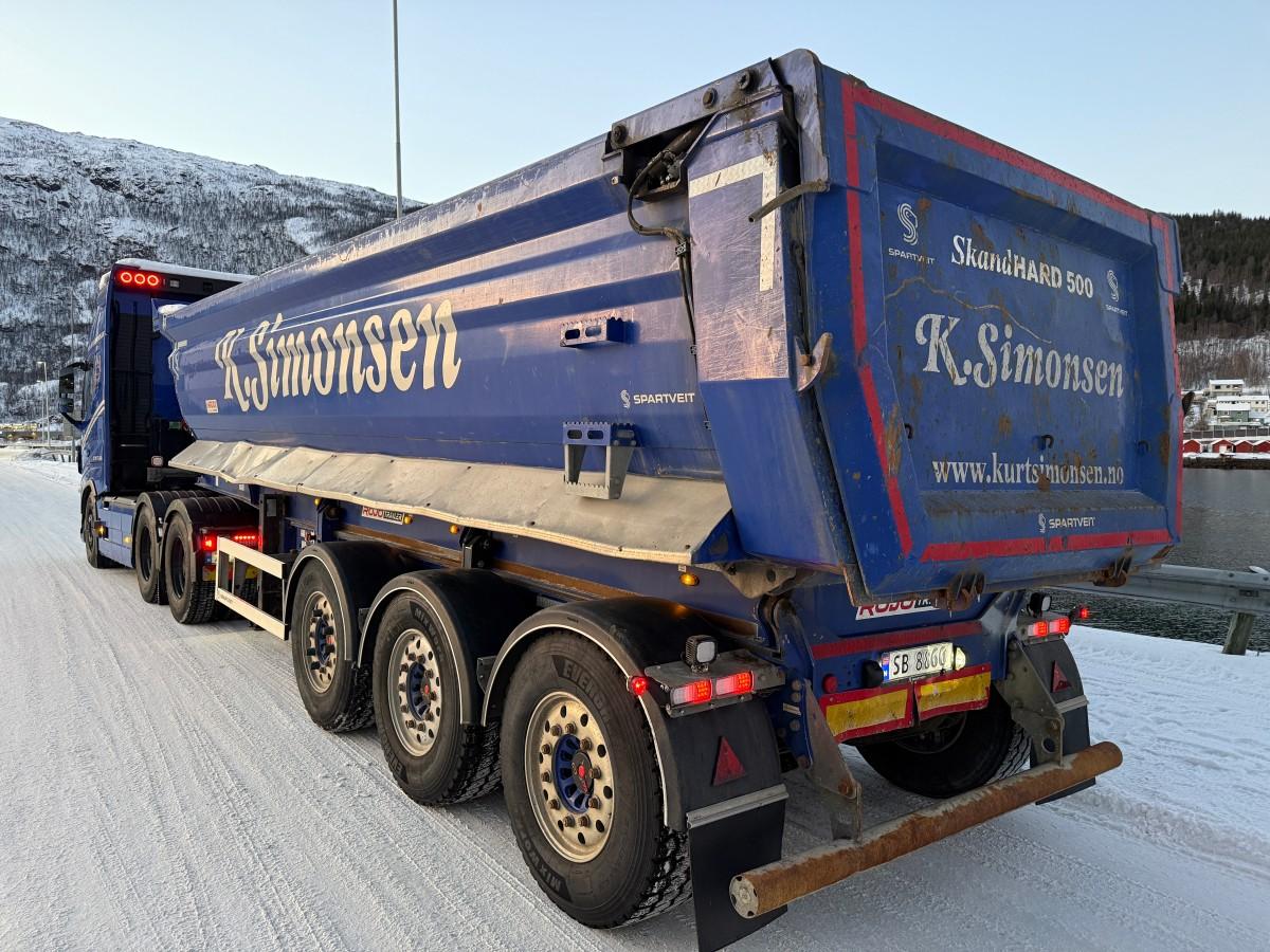 2023 ROJO SKANDHARD 500 25 M3 Dumpersemi m/boggieskyv DSE-3