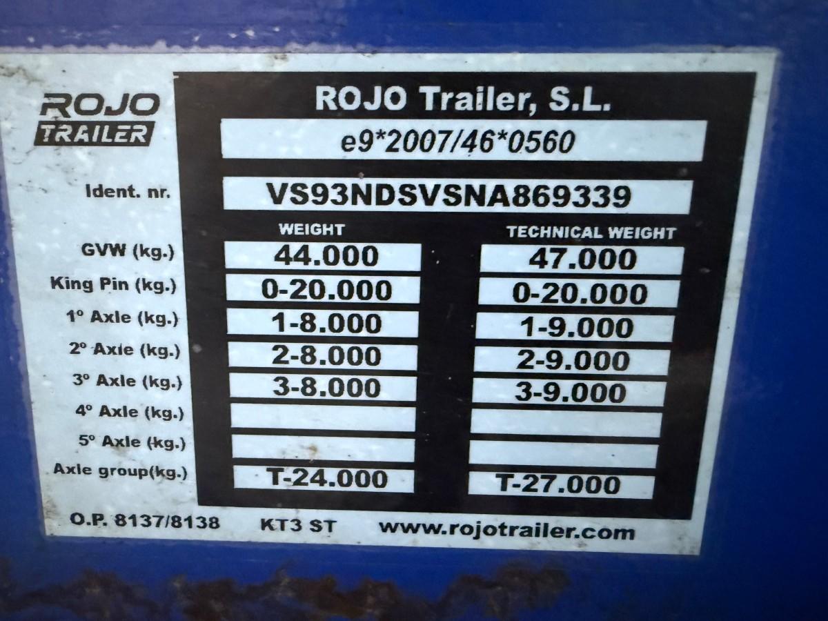 2023 ROJO SKANDHARD 500 25 M3 Dumpersemi m/boggieskyv DSE-3