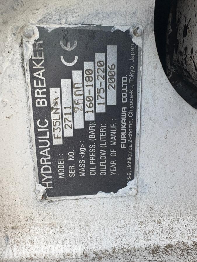 2006 Furukawa hydraulisk pigghammer F35LN S-70