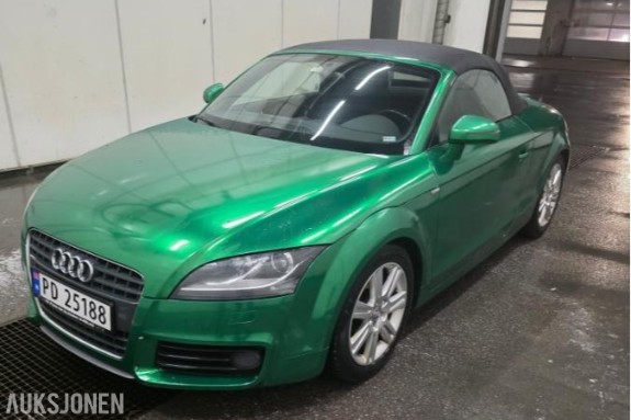 2007 Audi TT Cabriolet 2.0 200HK AUTOMAT SKINN EU OK TIL 19.06.2027, 108500km