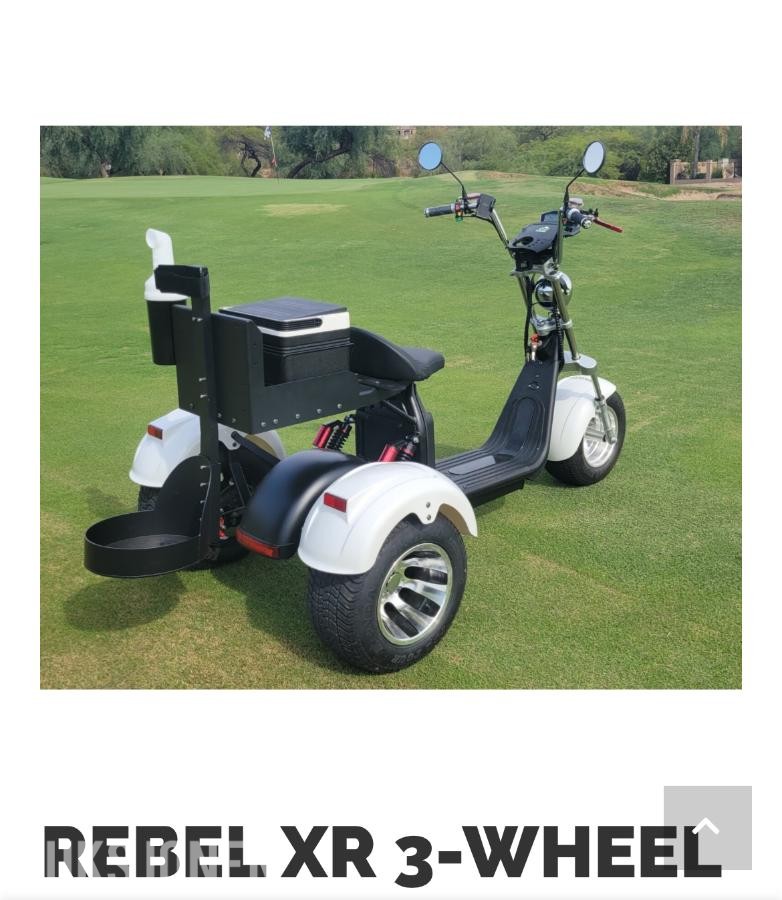 2026 Golfscooter 3-hjuls Fat tire