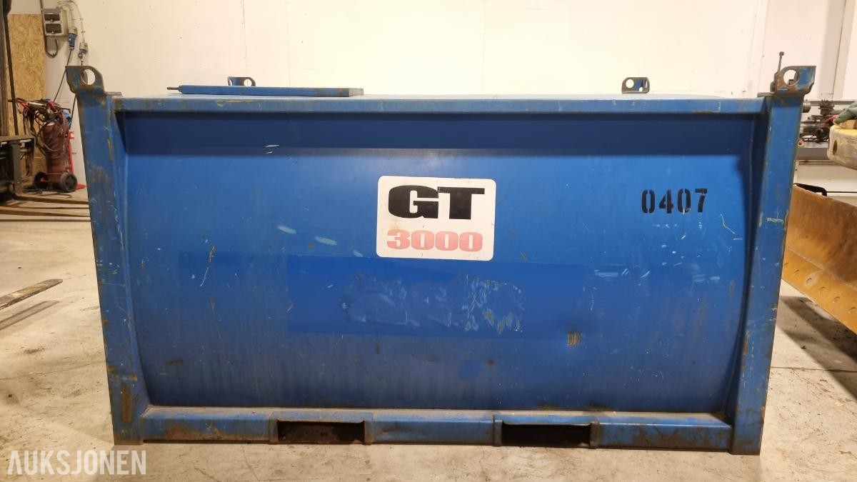 Diesel tank Fuel proof GT 3000 med pumpr
