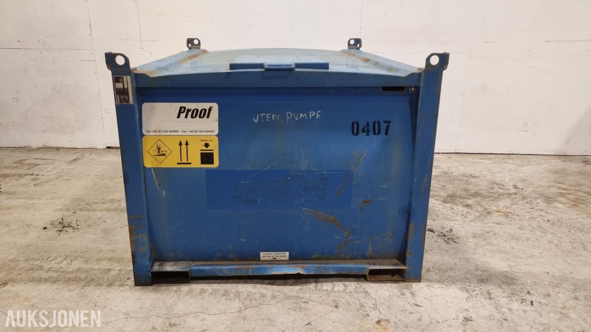 Diesel tank Fuel proof GT 3000 med pumpr