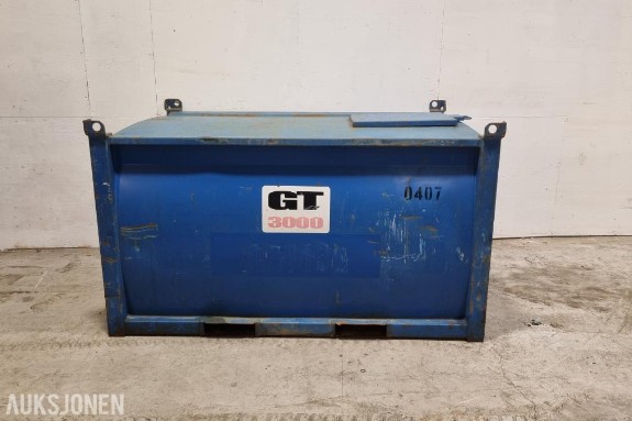 Diesel tank Fuel proof GT 3000 med pumpr