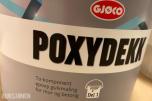 Epoxy ca 330 m2 / 65 kg. Ny/uåpnet leveringsklar