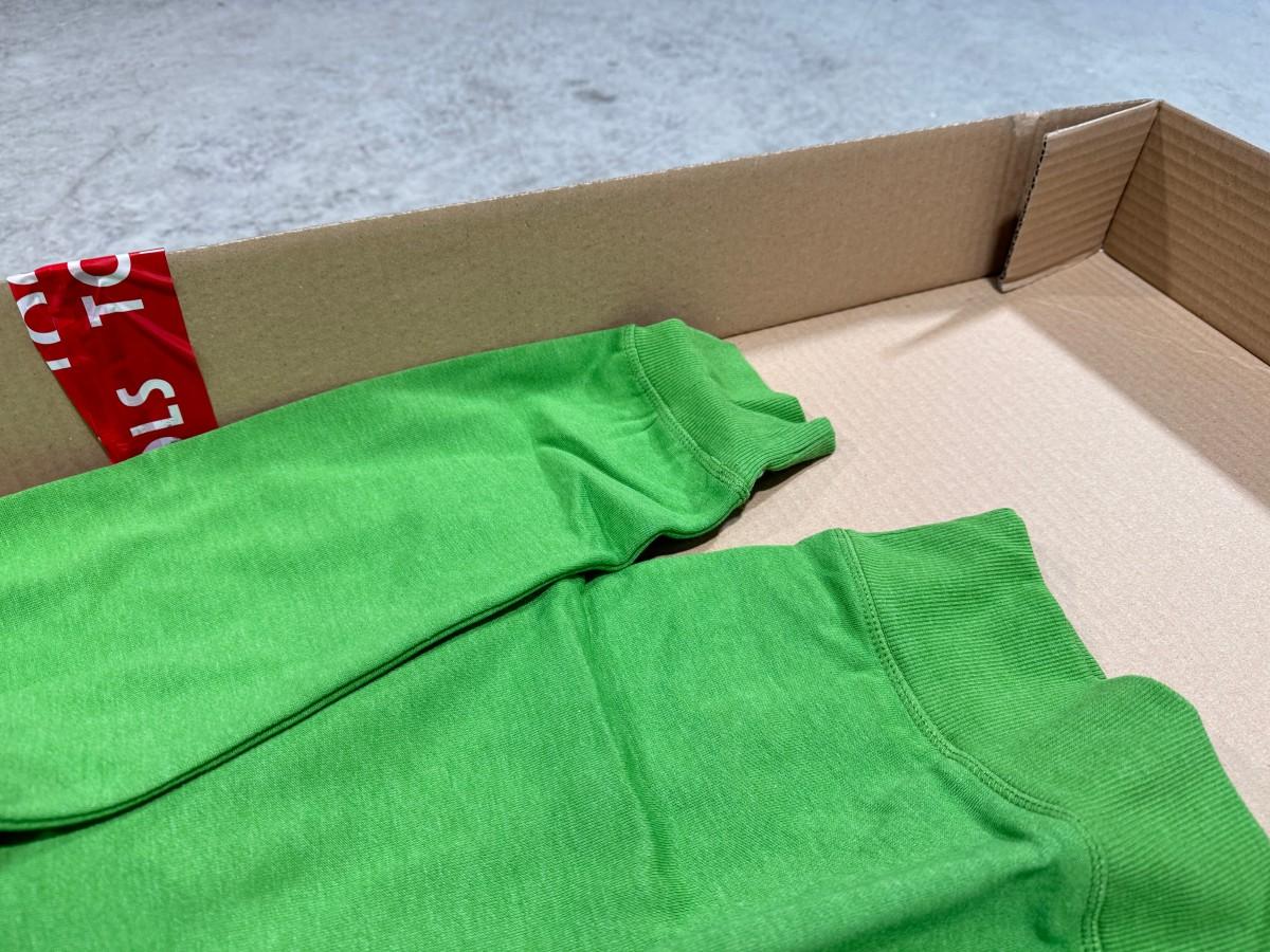27 stk Clique Classic Roundneck gensere i størrelse 3XL – Green Melange