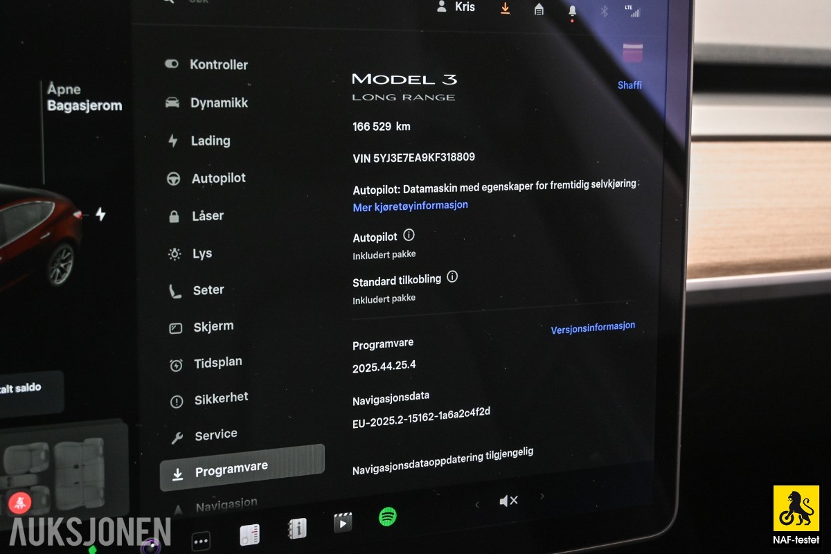 2019 Tesla MODEL 3 LONG RANGE 600KM WLTP AUTOPILOT PANORAMA