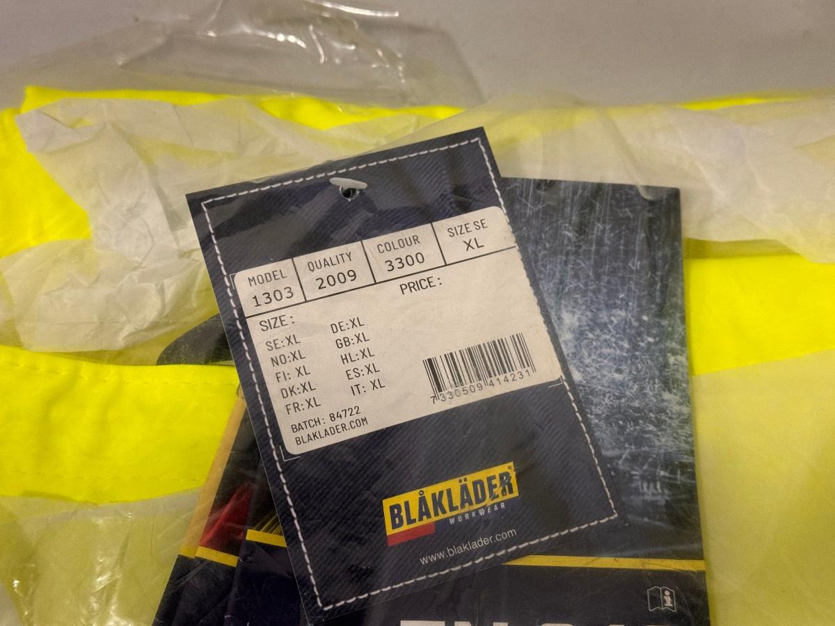 11 stk Blåkläder og Aalesund Protective Wear Regntøy og synlighetstøy