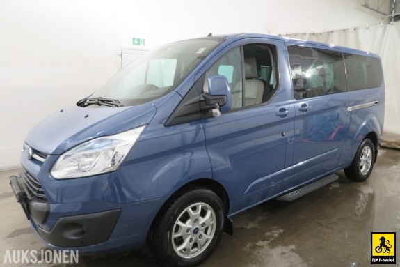 2013 Ford TOURNEO CUSTOM 2.2 D 125 HK 9-SETER HENGERFESTE NAVI KAMERA CRUISE 