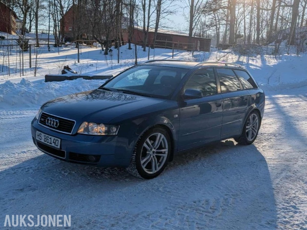 2004 Audi A4 1.6, Hengerfeste, Skinnseter