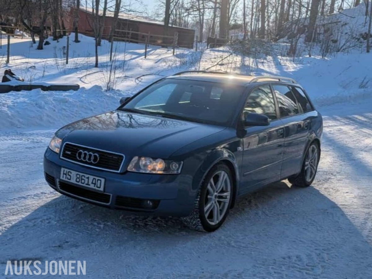 2004 Audi A4 1.6, Hengerfeste, Skinnseter