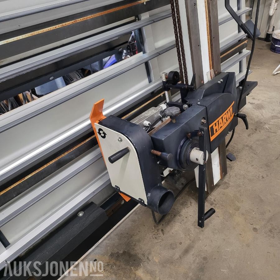 Harwi Piranha 1550 veggsag 3300x1600 mm kapasitet 400 volt