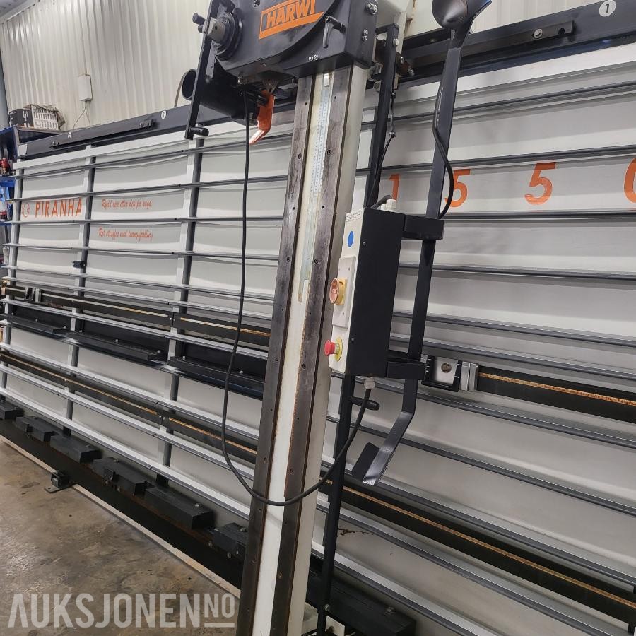 Harwi Piranha 1550 veggsag 3300x1600 mm kapasitet 400 volt