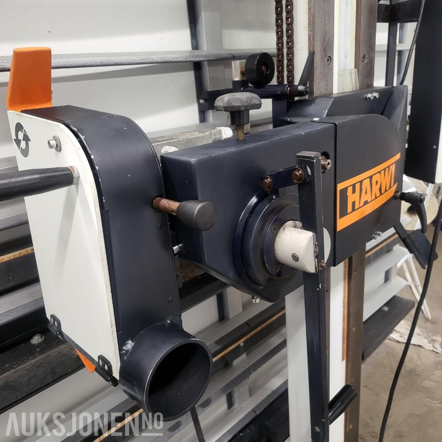 Harwi Piranha 1550 veggsag 3300x1600 mm kapasitet 400 volt