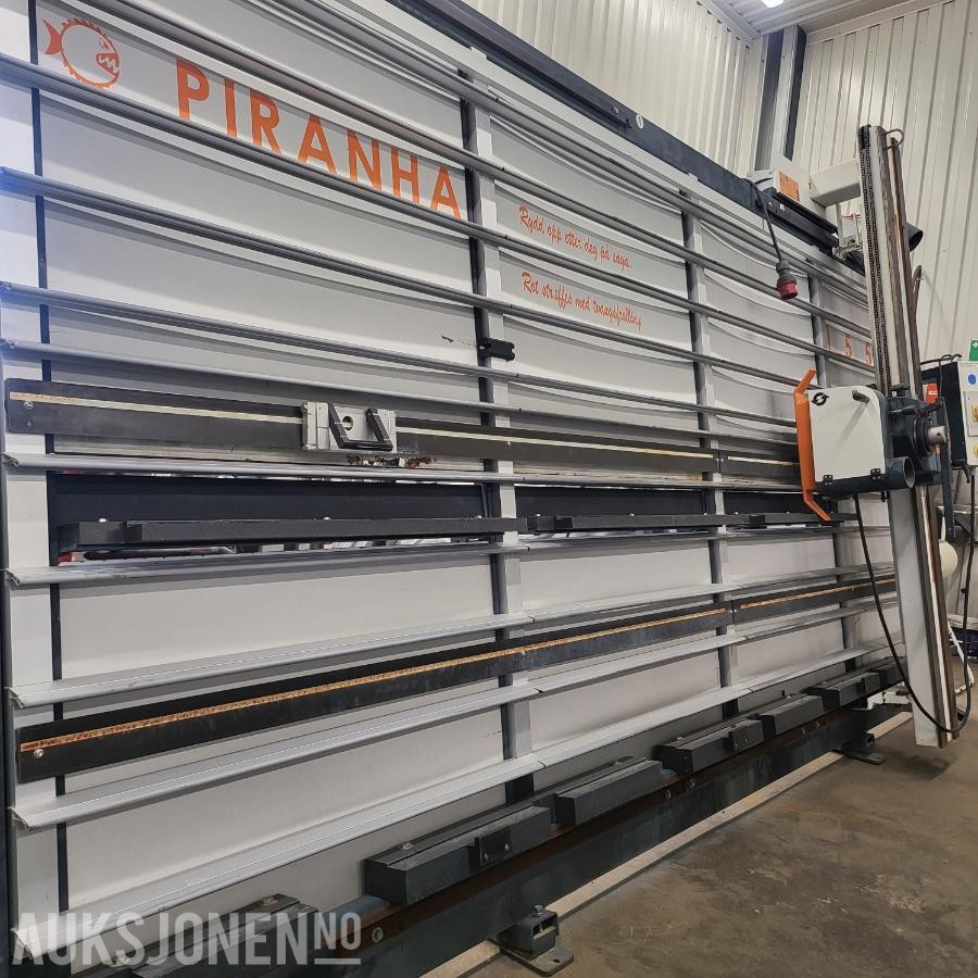 Harwi Piranha 1550 veggsag 3300x1600 mm kapasitet 400 volt