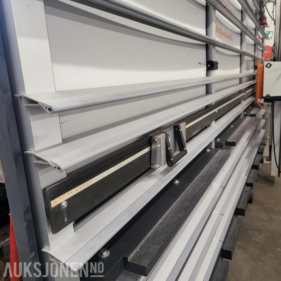 Harwi Piranha 1550 veggsag 3300x1600 mm kapasitet 400 volt