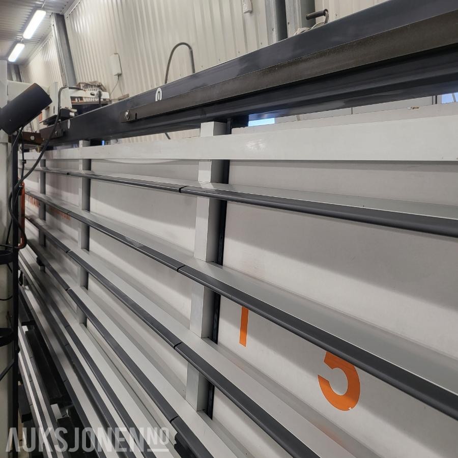 Harwi Piranha 1550 veggsag 3300x1600 mm kapasitet 400 volt