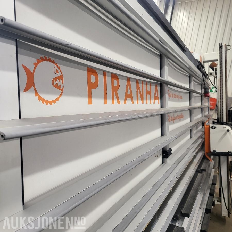Harwi Piranha 1550 veggsag 3300x1600 mm kapasitet 400 volt