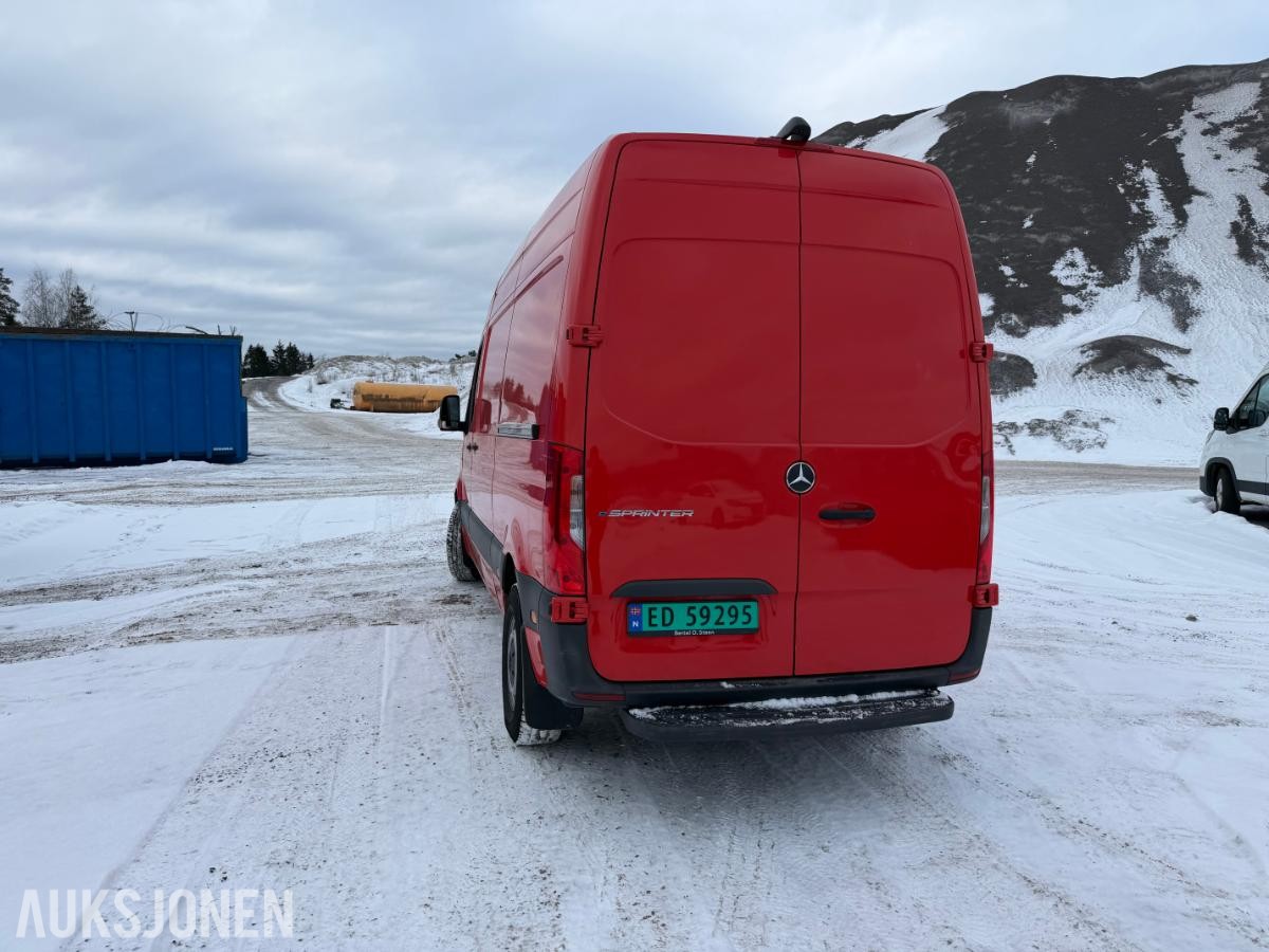 2022 Mercedes-Benz Sprinter, 47KWH E-SPRINTER 312/39 AUTO,LAV KM !, 27500KM