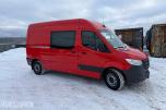 2022 Mercedes-Benz Sprinter, 47KWH E-SPRINTER 312/39 AUTO,LAV KM !, 27500KM