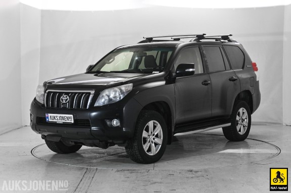 2012 Toyota LAND CRUISER 3.0 D 190 HK 4WD 5-SETER HENGERFESTE AUTOMAT SKINN KAMERA 
