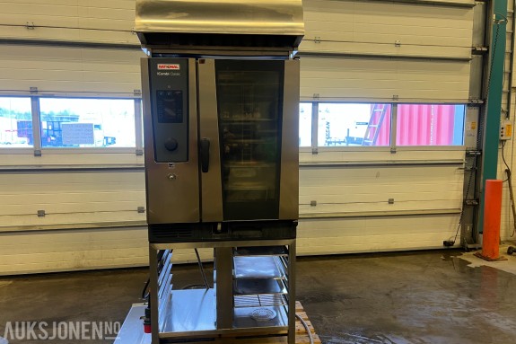 2023 RATIONAL iCombi Classic 10 GN 1/1 – 400V – Med UltraVent Plus og stativ