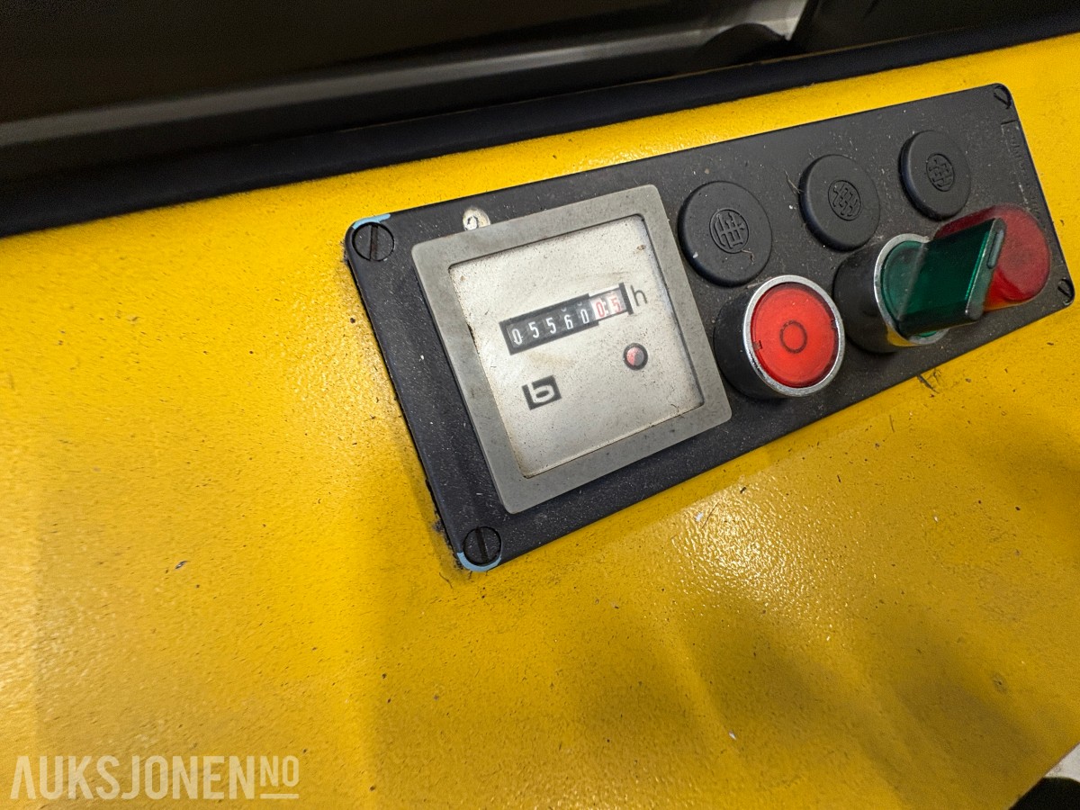 1985 Bauer modell KAP 15 E-H dykkekompressor