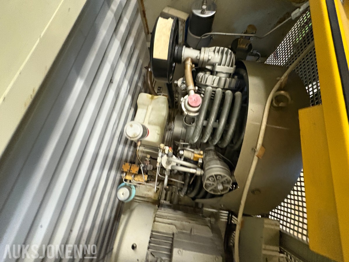 1985 Bauer modell KAP 15 E-H dykkekompressor