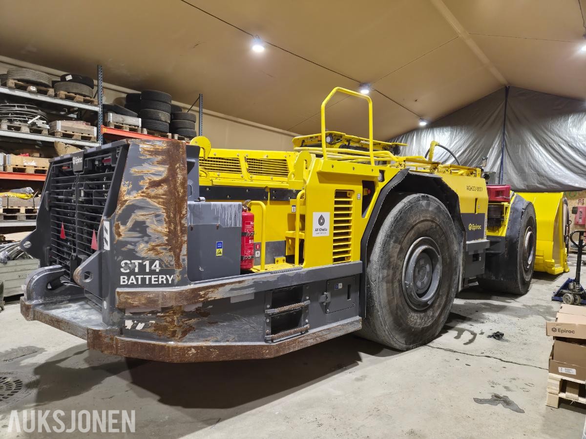 2024 Epiroc Scooptram ST14S Batteridrevet