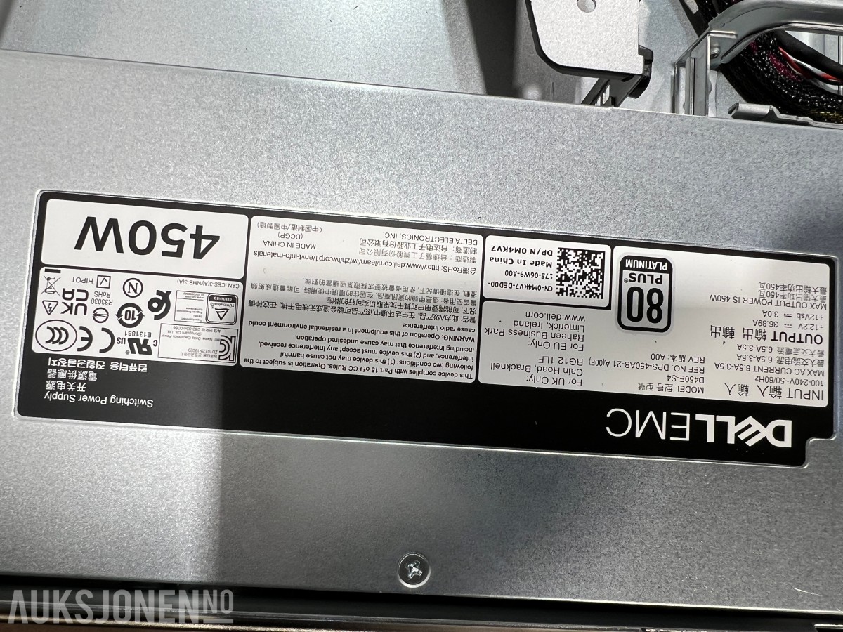 Dell EMC PowerEdge R240 Rackserver med skinner