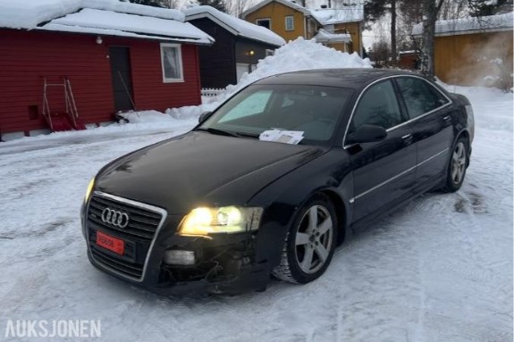 2004 Audi A8 4.0 275hk QUATTRO prosjekt automat ACC keyless soltak skinn 