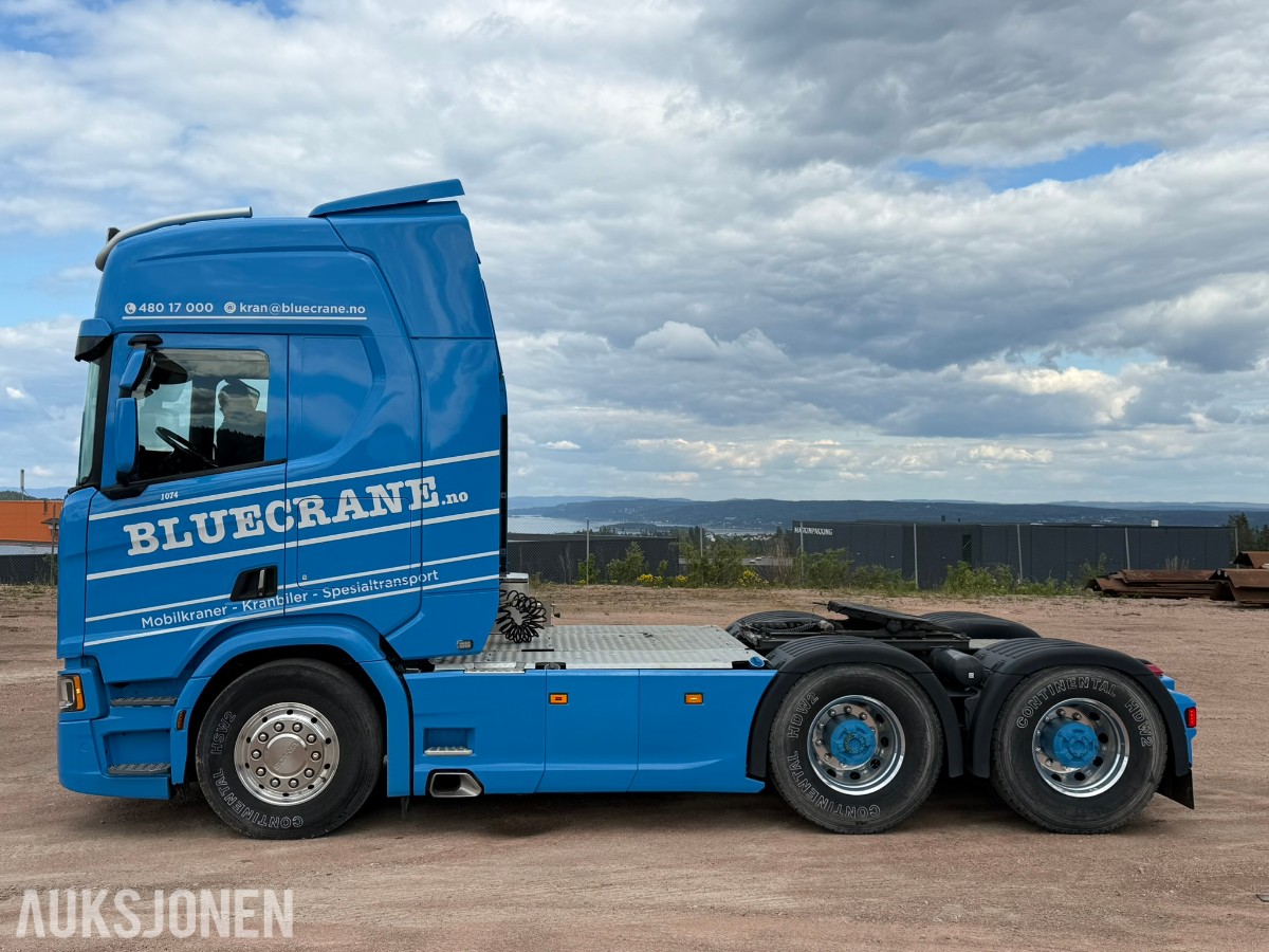 2019 Scania R650 6X4 trekkvogn med navreduksjon / 650hk