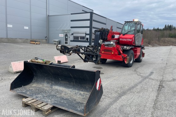 2015 Manitou MRT 2150 Teleskoplaster kunn1456 t vinsj,pll-gaffe og skuffel 