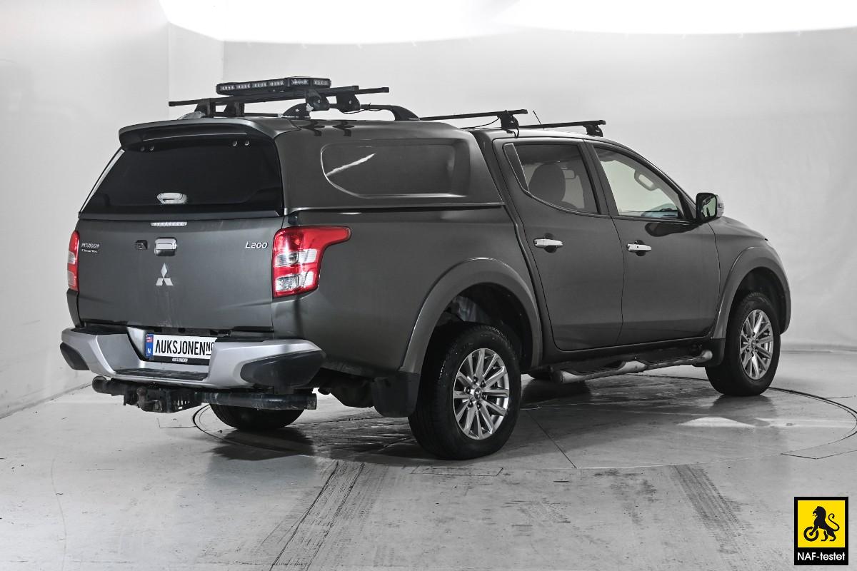 2016 Mitsubishi L200 2.4 181HK 4WD KAMERA NAVIGASJON HENGERFESTE HARDTOP 