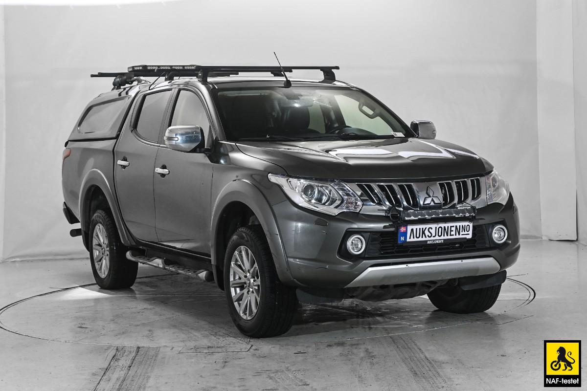 2016 Mitsubishi L200 2.4 181HK 4WD KAMERA NAVIGASJON HENGERFESTE HARDTOP 